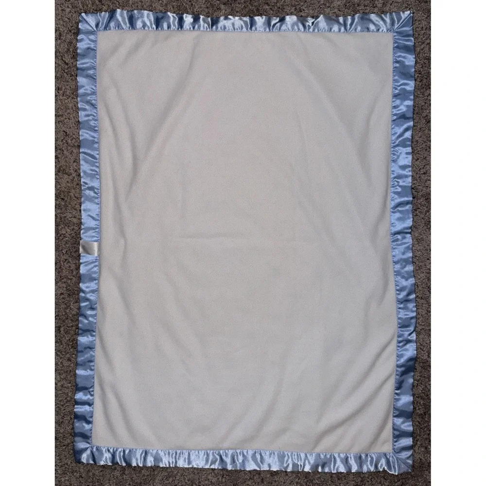 Blue Star Puppy Love Lovey Blanket 30x38